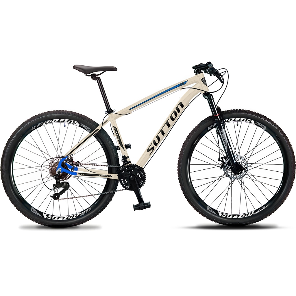 Bicicleta Aro 29 Sutton 24V index Freio Disco Alumínio Suspensão Aero MTB Sprint MX7