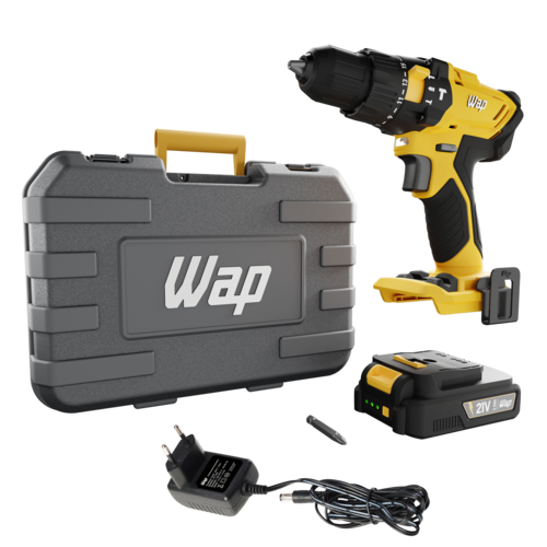 Parafusadeira e Furadeira de Impacto 21V WAP K21 ID02