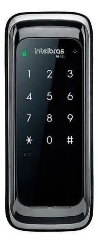 Fechadura Digital Intelbras Fr101 Preto