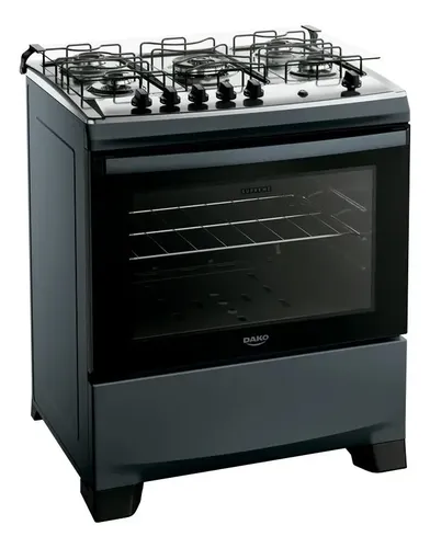 Fogão 5 Bocas Dako Supreme Cor Titânio