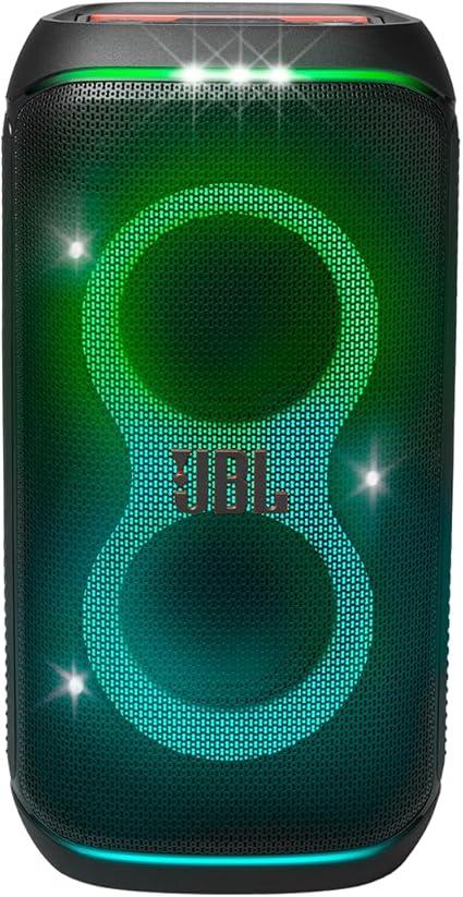 JBL, Caixa de Som, PartyBox Club 120, Bluetooth, Show de Luzes, À Prova de Respingos, Som JBL Pro Sound, 160W RMS - Preta