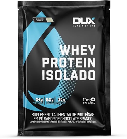 DUX NUTRITION Whey Protein Isolado Chocolate Branco - Sachê