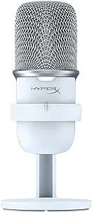 HyperX SoloCast USB WHT Microphone, Modelo: 519T2AA